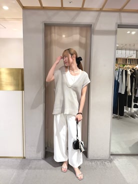 「アイテム（財布/小物）」を使った、TAKAZAWA_160cmさん（レディース・160cm）の夏コーディネート