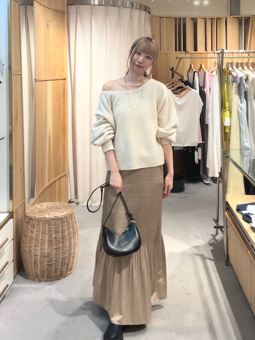 セール】ファーウールオフショルニット（ニット/セーター）｜SHENERY