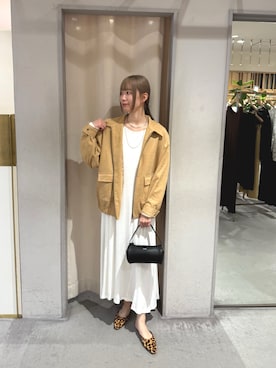 「秋服」｜「アイテム（ブルゾン）」を使った、TAKAZAWA_160cmさん（レディース・160cm）の秋コーディネート