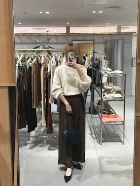 「ワンショルダー」｜「アイテム（アクセサリー）」を使った、TAKAZAWA_160cmさん（レディース・160cm）の秋コーディネート