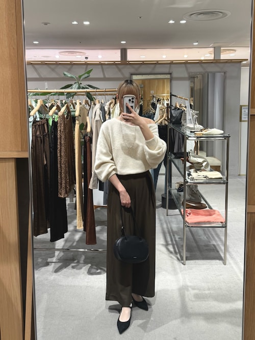 セール】ファーウールオフショルニット（ニット/セーター）｜SHENERY