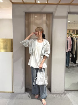 「骨格ナチュラル」｜TAKAZAWA_160cmさん（レディース・160cm）の夏コーディネート