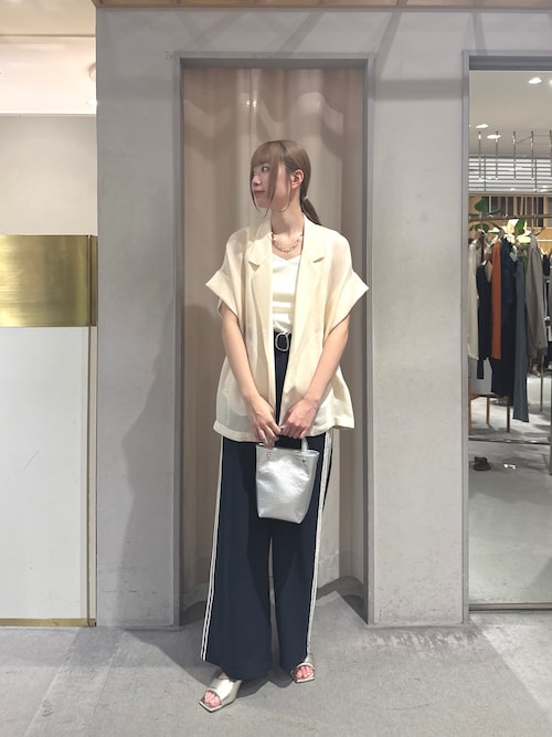 《大人の夏アイテム》フレンチスリーブメッシュジャケット