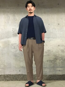 SiNさん（メンズ・178cm）の夏コーディネート