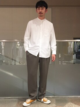 SiNさん（メンズ・178cm）の春コーディネート