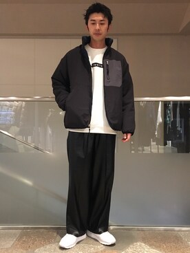 「JUNRED（ジュンレッド）のアイテム（スウェット）」を使った、SiNさん（メンズ・178cm）の秋コーディネート