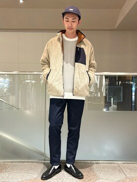 「JUNRED（ジュンレッド）のアイテム（ブルゾン）」を使った、SiNさん（メンズ・177cm）の秋コーディネート