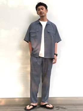 SiNさん（メンズ・178cm）の春コーディネート