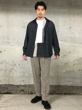 SiNさん(メンズ・178cm)の秋コーディネート