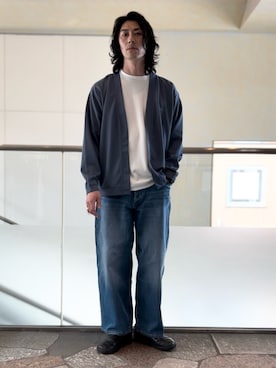 「Wrangler」｜SiNさん（メンズ・177cm）の春コーディネート