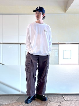 「PARKS PROJECT（パークスプロジェクト）のアイテム」を使った、SiNさん（メンズ・177cm）の秋コーディネート