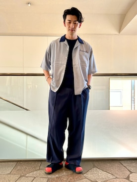 SiNさん(メンズ・177cm)の夏コーディネート