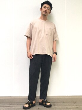 SiNさん（メンズ・178cm）の春コーディネート