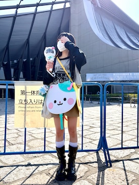 「LEPSIM（レプシィム）のアイテム」を使った、kanon31vさん（キッズ・150cm）の春コーディネート