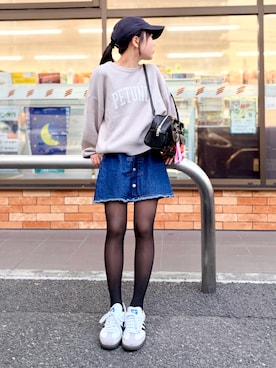 「アイテム（カーディガン/ボレロ）」を使った、kanon31vさん（キッズ・148cm・10代）の冬コーディネート