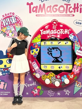 「ティアードスカート」｜kanon31vさん（キッズ・145cm）の夏コーディネート