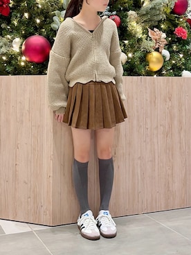 「アイテム（トップス）」を使った、kanon31vさん（キッズ・148cm）の秋コーディネート