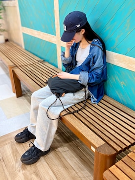 「classicalelf（クラシカルエルフ）のアイテム（トップス）」を使った、kanon31vさん（キッズ・150cm）の春コーディネート