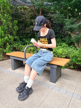 「'47（フォーティーセブン）のアイテム」を使った、kanon31vさん（キッズ・150cm）の夏コーディネート