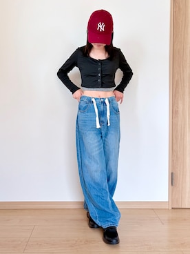 「classicalelf（クラシカルエルフ）のアイテム（パンツ）」を使った、kanon31vさん（キッズ・150cm）の夏コーディネート