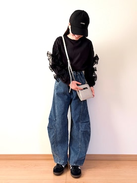 kanon31vさん（キッズ・148cm）の冬コーディネート