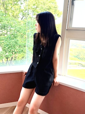 「MUCENT（ムセント）のアイテム」を使った、kanon31vさん（キッズ・150cm）の夏コーディネート