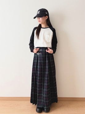 kanon31vさん（骨格ナチュラル・キッズ・148cm）の秋コーディネート