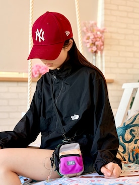 「アイテム（バッグ）」を使った、kanon31vさん（キッズ・150cm）の春コーディネート