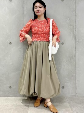MAIさん(レディース・154cm)の春コーディネート