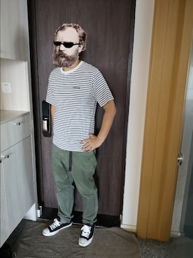 「アイテム（チノパンツ）」を使った、octopusmanさん（メンズ・170cm・40代）の秋コーディネート