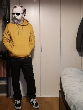 「DOCKERS（ドッカーズ）のアイテム（パンツ）」を使った、octopusmanさん（メンズ・170cm）の冬コーディネート