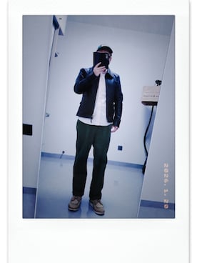 「HUMAN MADE（ヒューマンメード）のアイテム」を使った、octopusmanさん（メンズ・170cm）の冬コーディネート