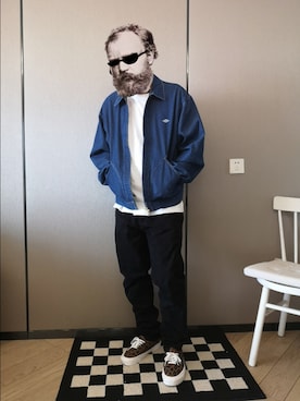 「アイテム（チノパンツ）」を使った、octopusmanさん（メンズ・170cm・40代）の秋コーディネート