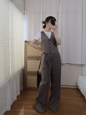 「152cm」｜「アイテム（その他）」を使った、lanchan63さん（レディース・152cm）の夏コーディネート