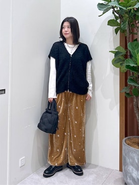 nanakoさん（レディース・167cm）の秋コーディネート