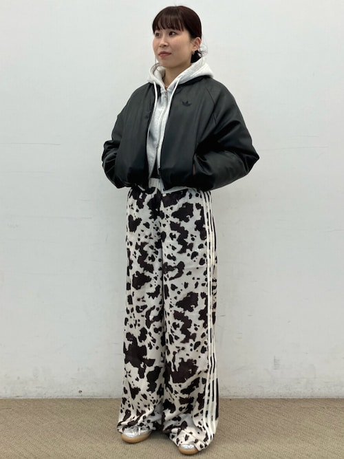 プレザー ボンバー 合成ダウンジャケット / アディダスオリジナルス