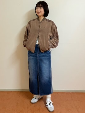 MIさん（レディース・158cm）の冬コーディネート