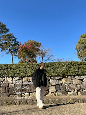 「LIDNM（リドム）のアイテム（ジャケット/アウター）」を使った、RYUさん（メンズ・161cm）の冬コーディネート