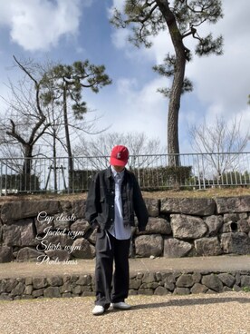 「SINSS（シンス）のアイテム」を使った、RYUさん（メンズ・161cm）の春コーディネート