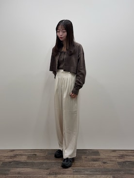 moeさん(レディース・155cm)の冬コーディネート