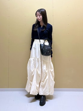 moeさん（レディース・155cm）の冬コーディネート