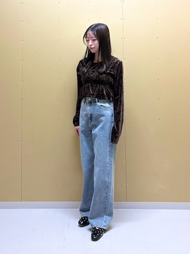 moeさん(レディース・155cm)の冬コーディネート