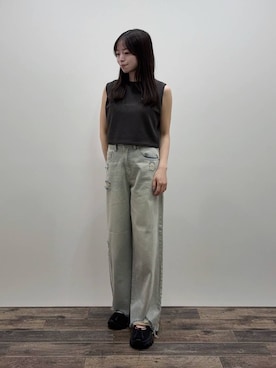 「帰省コーデ」｜moeさん（レディース・155cm）の夏コーディネート