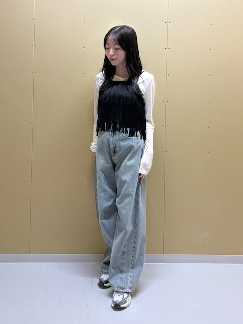 フリンジキャミソール ANGIE キャミソール ラメフリンジビスチェ : ZOZOTOWN Yahoo!店 - 通販