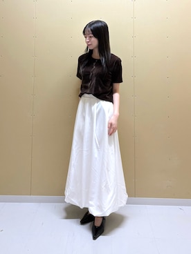 「私が選ぶセールアイテム26SS」｜moeさん（レディース・155cm）の秋コーディネート
