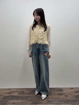 「SENSE OF PLACE by URBAN RESEARCH（センスオブプレイスバイアーバンリサーチ）のアイテム（パンプス）」を使った、moeさん（レディース・155cm）の秋コーディネート