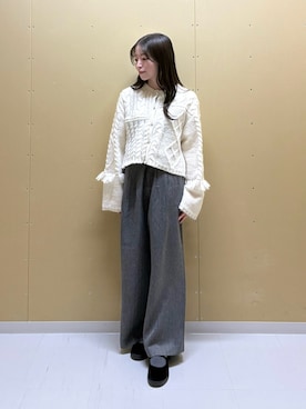 「アイテム（その他シューズ）」を使った、moeさん（レディース・155cm）の秋コーディネート