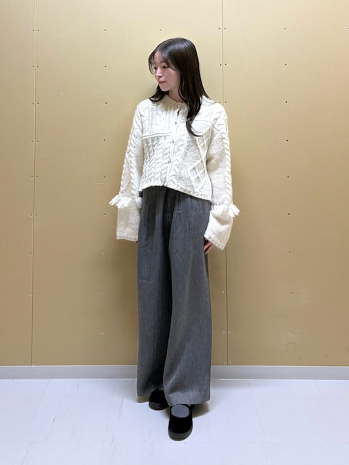 セール】ヘリンボーンタックパンツ（その他パンツ）｜SENSE OF PLACE