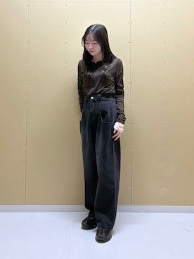 moeさん（レディース・155cm）の春コーディネート