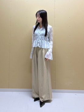 「私が選ぶセールアイテム26SS」｜moeさん（レディース・155cm）の秋コーディネート